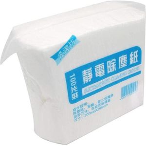 100 Stks/zak Wegwerp Elektrostatische Stof Mop Papier Schoonmaakdoekje Vervanging Mop Hoofd Doek Voor Thuis Keuken Schoonmaken