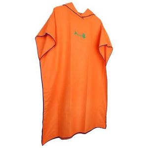 Microfiber Wetsuit Gewaden Cape Hooded Poncho Sneldrogende Zwemmen Badcape Strand Surfen Poncho Compact Licht Open Handdoek