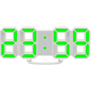 3D Led Wandklok Moderne Digitale Muur Tafelklok Horloge Desktop Wekker Nachtlampje Wandklok Voor Thuis woonkamer