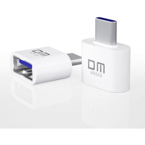 DM Type-C USB-C Connector Type C Male naar USB Vrouwelijke OTG Adapter Converter Voor Android Tablet Telefoon Flash drive U Disk