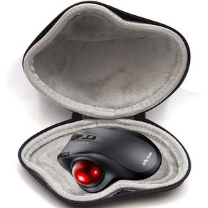 2400Dpi Trackball Muis, 2.4G &amp; Bluetooth Oplaadbare Muis Met Eva Case Tas Verticale Ergonomische Muizen Voor Laptop Ipad Mackbook