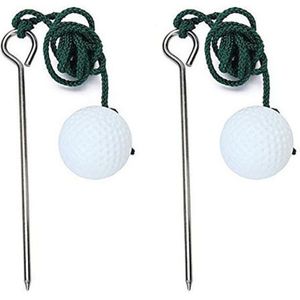 2Pcs Golf Driving Range Bal Nuttige Praktische Driving Range Touw Voor Volwassenen Vrouwen