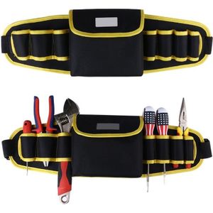 Elektricien Boor Gereedschapstas Taille Pocket Pouch Riem Opslag Houder Onderhoud Kit Rental &
