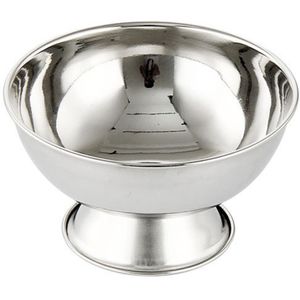 Heren Rvs Scheren Zeep Kom Nat Scheren Cup Voor Shave Brush Mannelijke Gezicht Schoonmaken Zeep Mok Tool