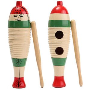 Orff Percussie Instrument Tamboerijn Drums Kinderen Muziek Onderwijs Aid Muzikale Lps Speelgoed Woody Xylofoon Houten Klopper