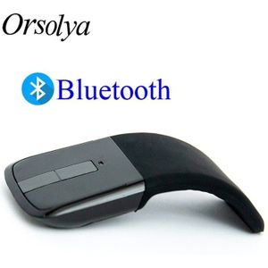 Bluetooth Wireless Mouse Arc Touch Draagbare Ergonomische Computer Muis Vouwen Optische Mini Muizen Voor Notebook PC Laptop Tablet
