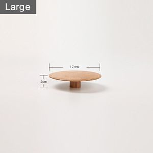 Moderne Ronde Creatieve Massief Hout Paddestoel Kapstok Woonkamer Slaapkamer Entree Jas Rack