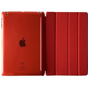 Case voor iPad 2 iPad 3 iPad 4 YRSKV PC Hard + PU Leer Smart Auto Sleep Wake Case Ultra Slim Tablet Case voor iPad 2/3/4