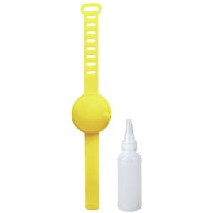 15Ml Handdesinfecterend Doseren Draagbare Siliconen Armband Polsbandje Volwassen Kid Vloeibare Polsband Hand Dispenser Handwas Gel #50