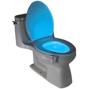 Slimme Wc Nachtlampje Seat Night Light Sensor Lamp 8 Kleuren Waterdichte Backlight Motion Activated Led Luminaria Lamp Voor Kind