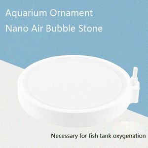 4 Maten Aquarium Nano Bubble Lade Mute O2 Raffinaderij Gas Cake Nano Zuurstof Pomp Accessoires Zand Lade Lade Luchtpomp air Bubble Stone