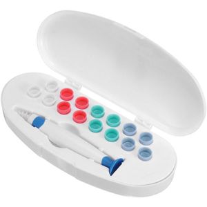 Oor Pick Wattenstaafje Gezonde Earpick Gereedschap Tips Zachte Spiraal Ear Wax Cleaner Siliconen Oorsmeer Tool Met 16 Vervangbare Verwijdering Hoofd