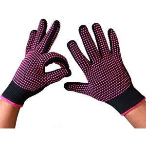 300 Celsius Hittebestendige Bbq Handschoenen Katoen Siliconen Antislip Haar Styling LX9E