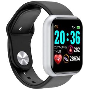 Y68 Bluetooth Waterdichte Digitale Slimme Horloges Mannen Vrouwen Kids Smart Polsband Klok Hr/Bp Rate Smartwatch Fitness Tracker Pk d20