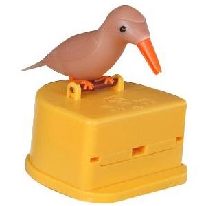 Basedidea Vogel Vorm Tandenstoker Houder Automatische Tandenstoker Pick Up Dispenser Organizer Box voor Tandenstoker