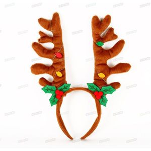 Kinderen Volwassenen Gewei Herten Elanden Hoorn Hoofdband Hoofdtooi Party Favor Supplies Kerst Xmas