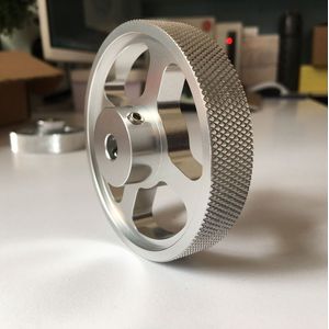 Metalen Aluminium Legering Roller Wiel Encoding Instrument Wiel Teller Meter Wiel Omtrek Omtrek 100 200 250 300 mm 2 STUKS