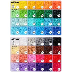 Artkal Kralen C-2.6mm 48 Kleur Box Set DIY Sieraden Kits Perler Hama Kralen Speelgoed CC48