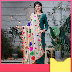 India Etnische Stijlen Lady Embroideried Saree Chiffon Shawl Mooie Grote Multicolour Hijab Comfortabele Vrouw Hijab Sjaal
