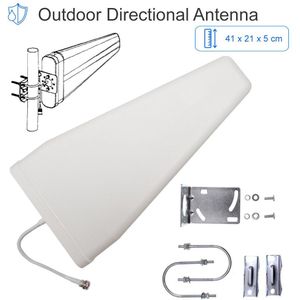 12DBI 4G Antenne 800 ~ 2700Mhz N-Vrouwelijke Log-Periodieke Externe Antenne Lpda Antenne Voor Gsm 2G 3G 4G Repeater Booster Mobiele Teken