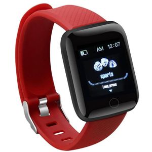 116 Plus Smart Armband Horloge Hartslag Tracker Stappenteller Bloeddruk Waterdichte D13 Wirstband Voor Ios Androd Pk Outdoor