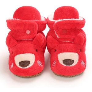 Lovely Warm Baby Girls Boys Toddler First Walkers Baby Shoes Soft Slippers Cute Shoes Winter Non-Slip Baby Warm Shoes