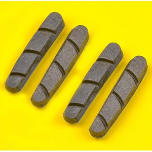 4 Stuks Fiets Mountain Remblokken Voor Shimano Carbon Fiber Velg Met Fiets Remblokken Racefiets Remblokken rubber