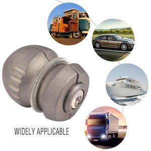 1pcs Trailer Onderdelen Hitch Slot Bal Lock Universele Koppeling Tow Caravan Zinklegering 50*65.5mm