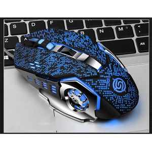 Concurrentie Games Muis Q5 Usb Wired 4 Rangen Dpi 1200/1600/2400/3200 6 Knoppen Online Games Concurrerende Muis voor Pc Computer