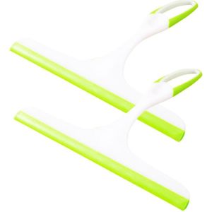 2 Pcs Glas Ruitenwisser Schraper Zachte Lijm Venster Wissers Wisser Borstel Milieuvriendelijke Kamer Vloertegels Schoner Huis Gereedschap 2FM