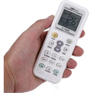 1000 In 1 Universal A/C Afstandsbediening Lcd Controller Voor Airconditioner Lage Stroomverbruik K-1028E Afstandsbediening