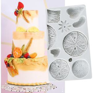 Fruit Vorm Fondant Cake Silicone Mold Chocolade Mallen Gebak Koekjes Mal Koekjes Bakken Cake Decoratie Gereedschap Klei