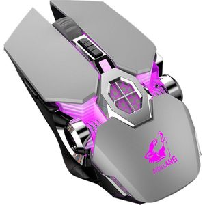 X13 2.4G Draadloze Oplaadbare Gaming Muis Mute Klik Ademen Licht 2400Dpi Draagbare Gaming Muis Voor Laptop Desktop Pc