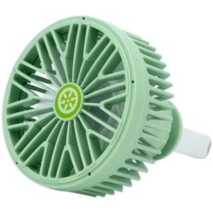 Auto Vent Fan Multifunctionele Usb Interface Mini Zeven Pagina Fan Blade Led Lamp Auto Fan