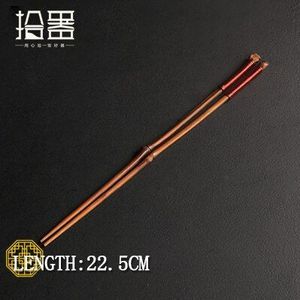 Handgemaakte Japanse Natuurlijke Eetstokjes Hout Bamboe Sushi Sticks Servies Herbruikbare keuken Gereedschappen Vintage Eetstokje Accessoires