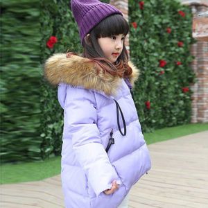 Kinderen winter herfst kleding parka met bontkraag mode bovenkleding kinderen meisjes elegante kleding 4 5 6 7 8 9 10 11 12 jaar