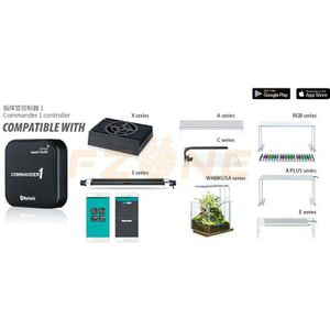 Chihiros Licht Accessoires Led Smart Controller Commander Dimmer Timer Metalen Beugel Hangen Op Kit Accessoire