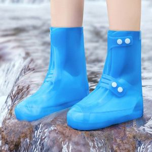 Regen Laarzen Waterdicht Kinderen Pvc Rubber Laarzen Antislip Water Schoenen Cover Regenachtige Dag Voor mannen En Vrouwen