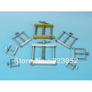 Hoffman tubing clip messing gemaakt buis klem, Onderzijde scharnierend en vernikkeld. Toestaan variabele flow control 30mm pack 5