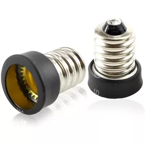4 stuks E12 naar E14 Converter Adapter Lampenhouder Voor LED-lampen (E12 naar E14