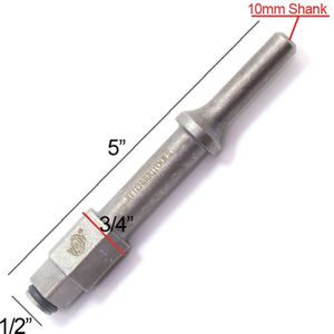 1 Pc 1/2 Inch 3/8 Inch Shake&#39;n Breken Pneumatische Hamer Bout Breaker Scaler Beitel