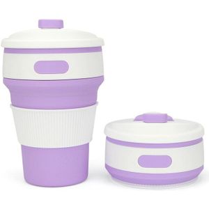 2Pack Koffie Mokken Reizen Opvouwbare Siliconen Cup Vouwen Water Cups Bpa Gratis Food Grade Drinken Ware Mok Thee Koffie cups