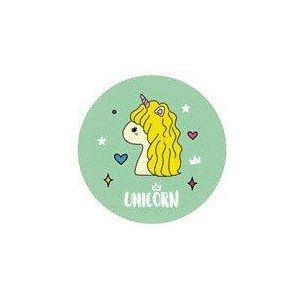 Leuke Eenhoorn Mermaid Vouwen Kam Met Cosmetische Spiegel Voor Meisjes Luchtkussen Massage Draagbare Kam Kids Haar Kam