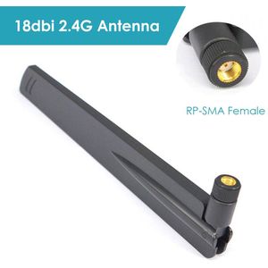 Soonhua Wifi Antenne Versterker Signaal Booster 2.4Ghz 12 Dbi Antenne RP-SMA Vrouwelijke Connector Draadloze Wlan Router Antennes