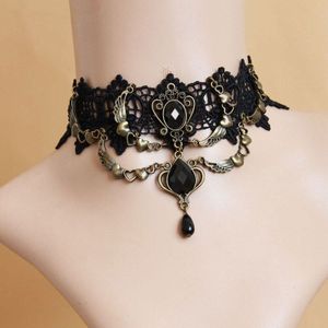 Heeda Gothic Punk Dansen Party Ketting Vrouwen Persoonlijkheid Cool Choker Vintage Halloween Kostuum Party Neck Accessoires