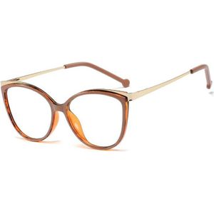 SHAUNA TR90 Retro Vrouwen Cat Eye Optische Brillen Frame Comforatble Sping Scharnieren