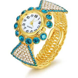 Vrouwen Ronde Vol Strass Armband Horloge Meerdere Kleur Voor Kiezen Dames/Kids Polshorloge Horloge Klok Voor Valentijn