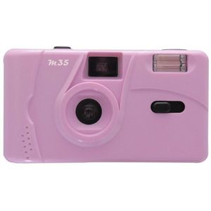 Herbruikbare Film Camera Film Herbruikbare Film Camera Fotografie Batterij Aangedreven Vintage M35 35Mm Handleiding Met Flash Retro