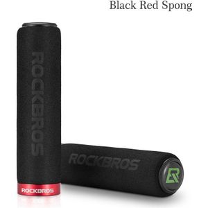 Rockbros Bike Grips Mtb Siliconen Spons Stuur Fiets Grips Manopole Mtb Grips Fiets Accessoires 2 Stijlen 4 Kleuren