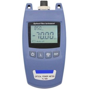 Mini Draagbare Ftth Optische Power Meter Opm Fiber Optic Cable Tester -70dBm ~ + 10dBm Sc/Fc Universele connector TL-520